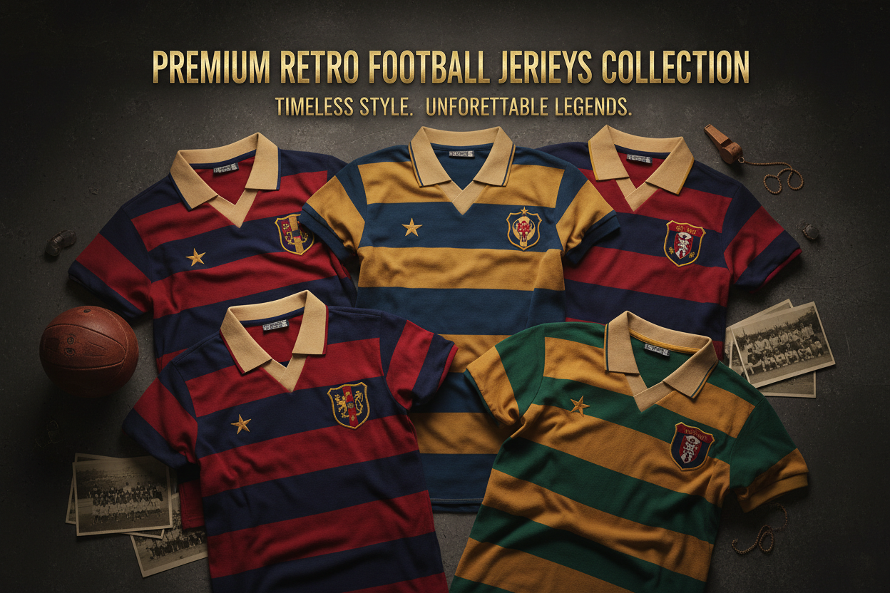Retro football jerseys