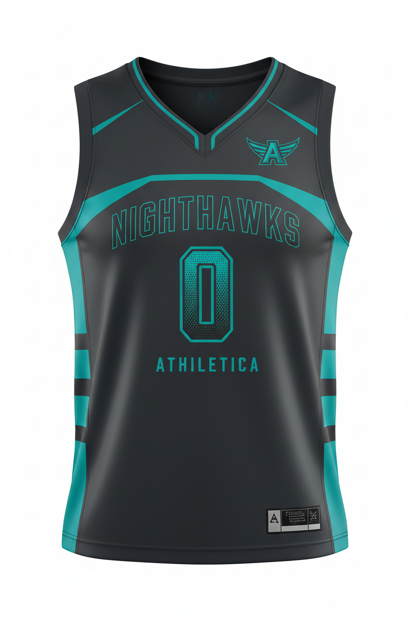 Basketball Playing Singlet