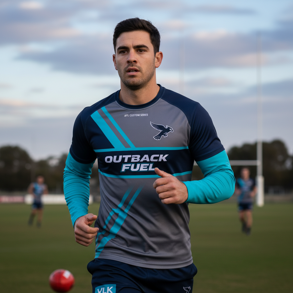 Custom AFL Training Warm-Up Tee