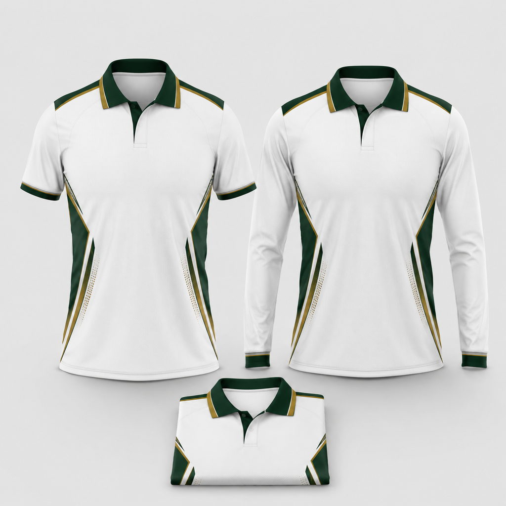 10-Player Cricket Playing Shirt Pack custom teamwear package