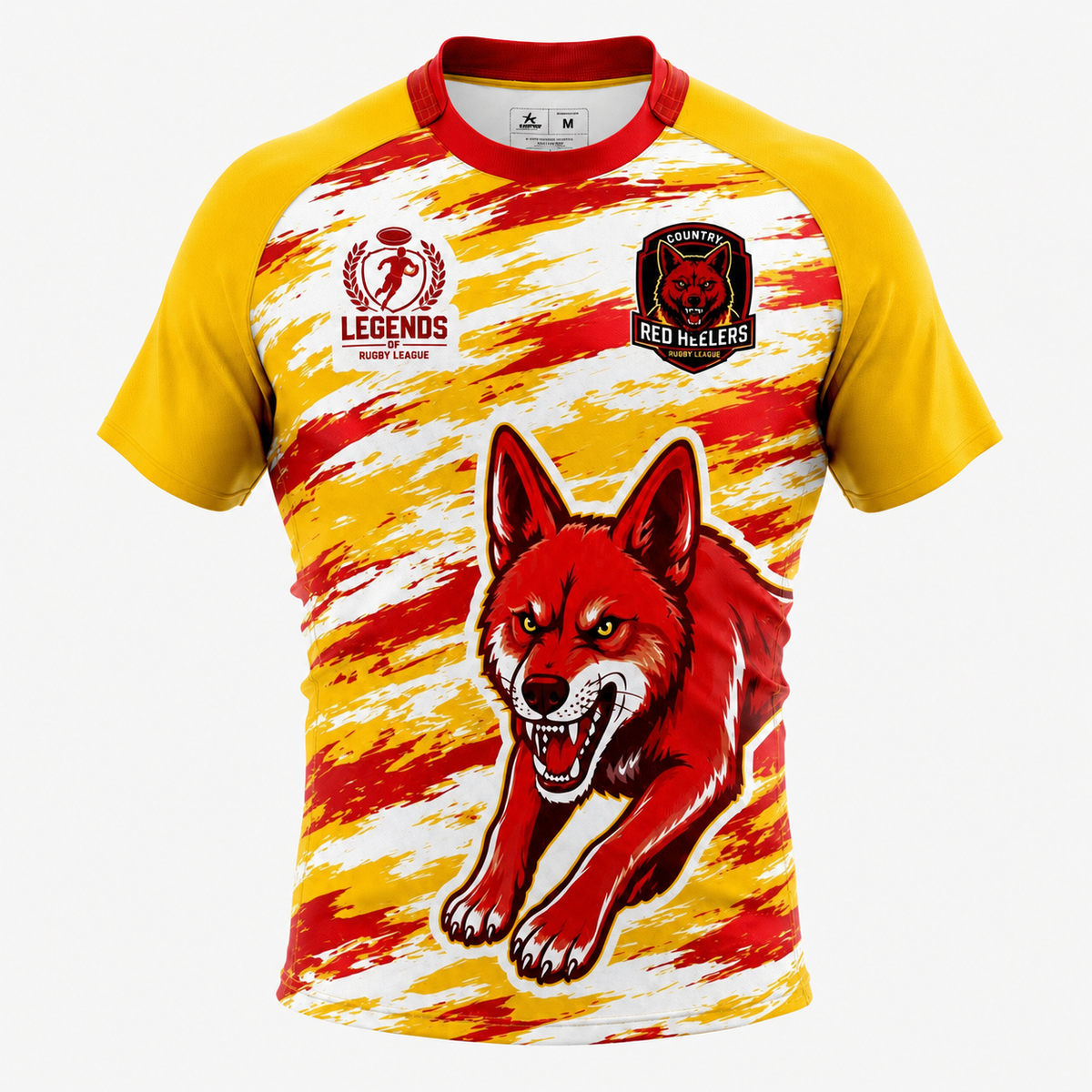 Red Heelers Yellow Jersey product image