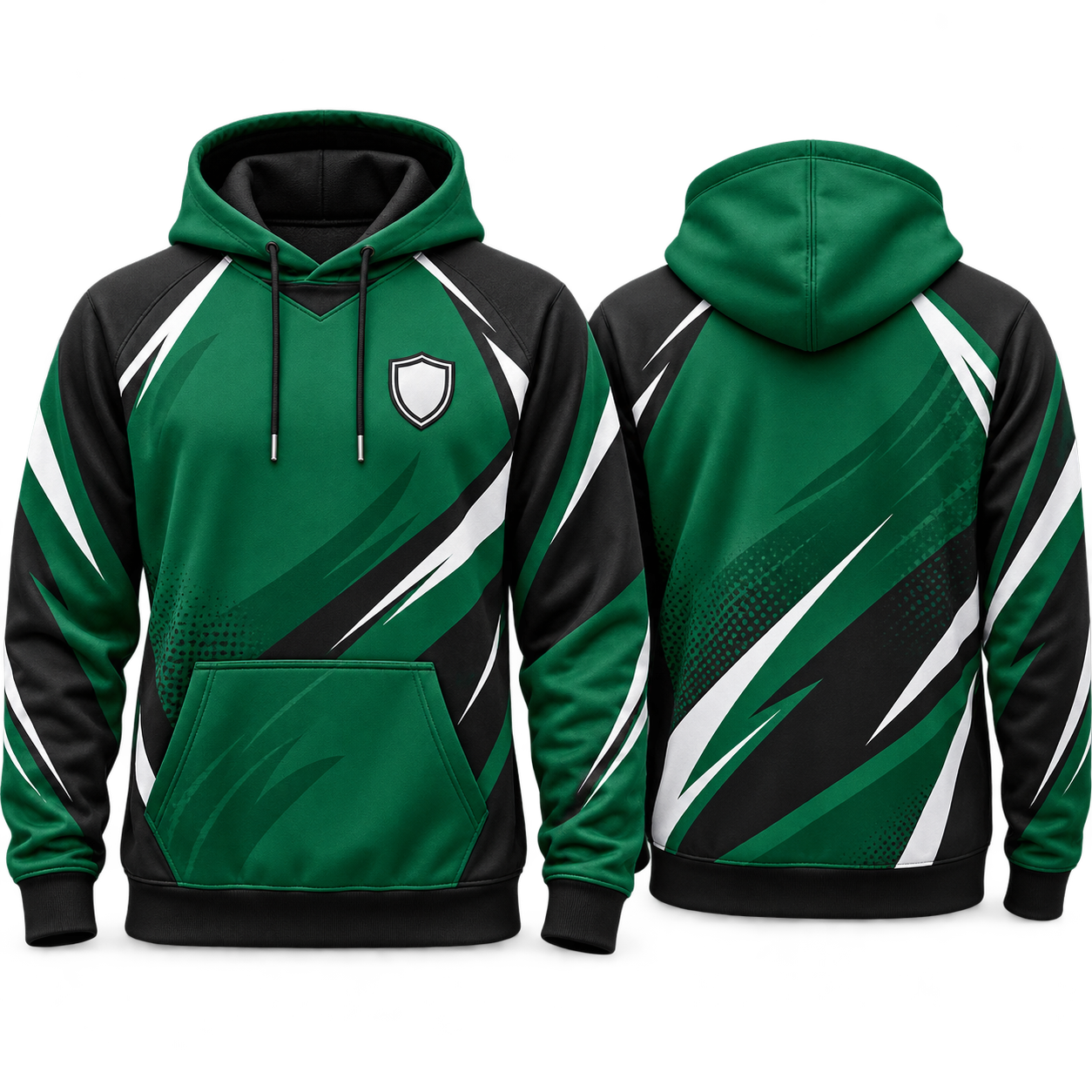 Custom Touch Football Hoodies product mockup