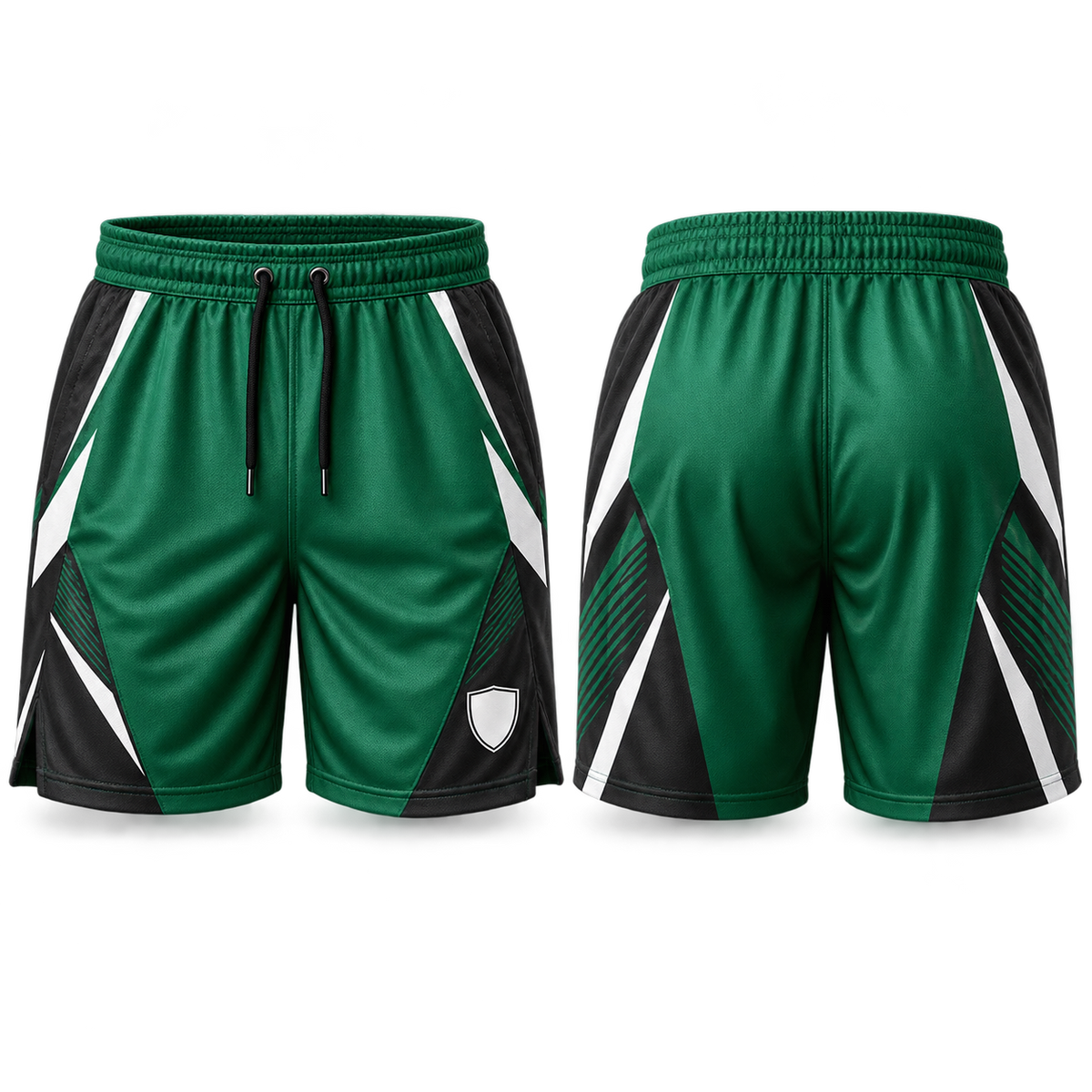 Custom Touch Football Playing Shorts product mockup